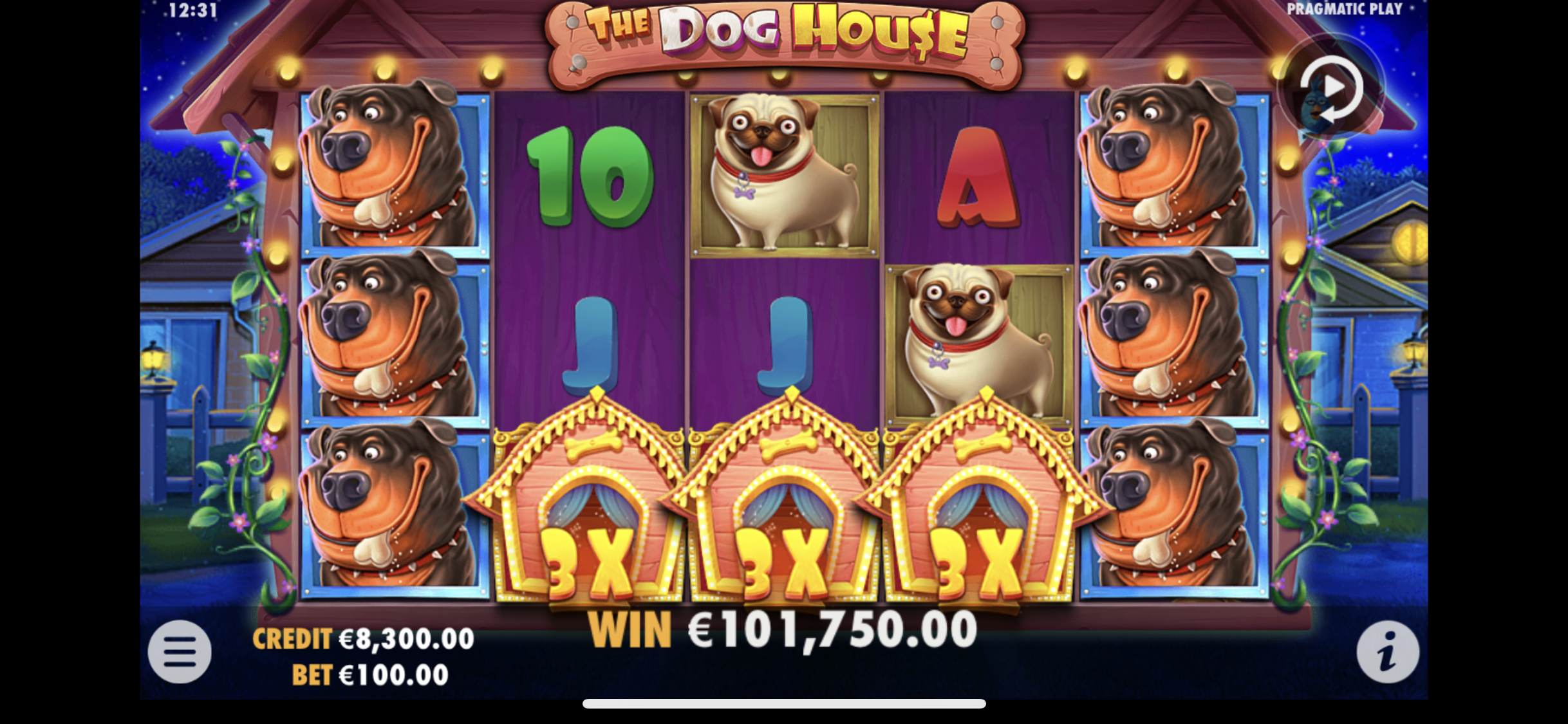 The Dog House - Muttley Crew - Big win 1