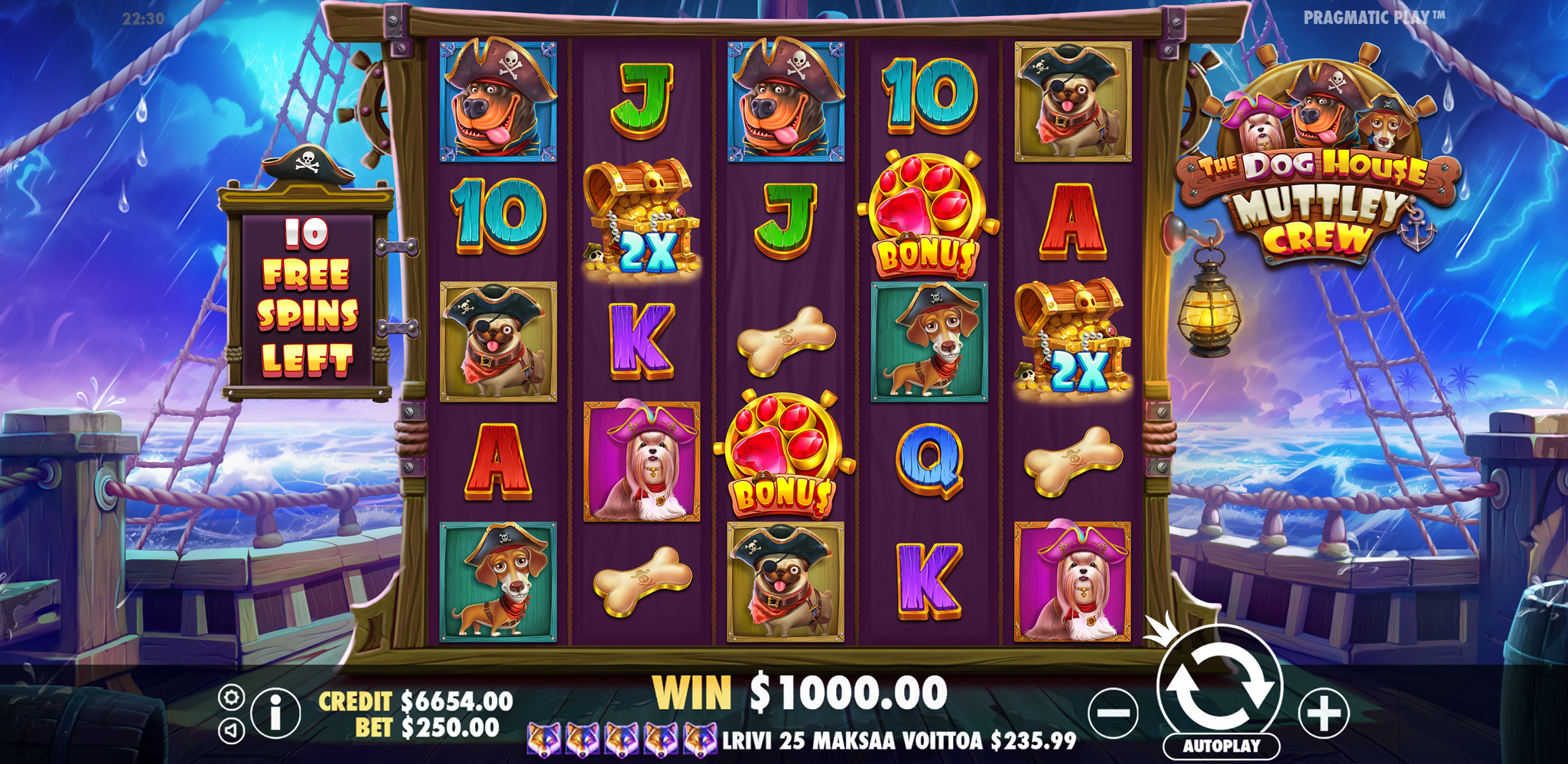 The Dog House - Muttley Crew - Free spins 7