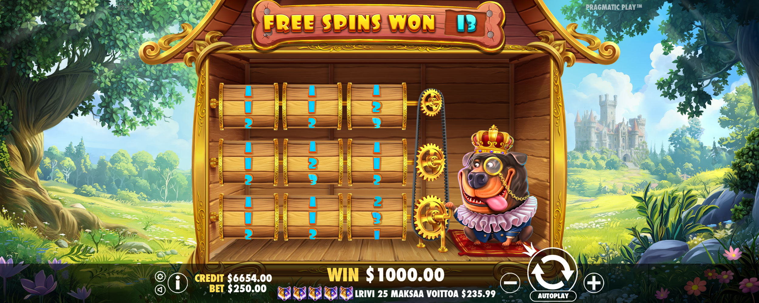 The Dog House - Royal Hunt - Free spins 2