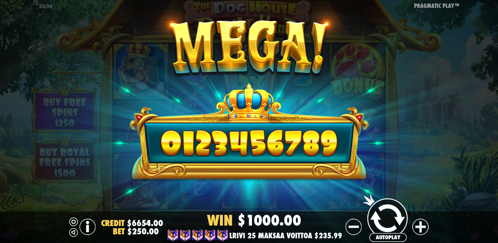 The Dog House - Royal Hunt - Big win 1