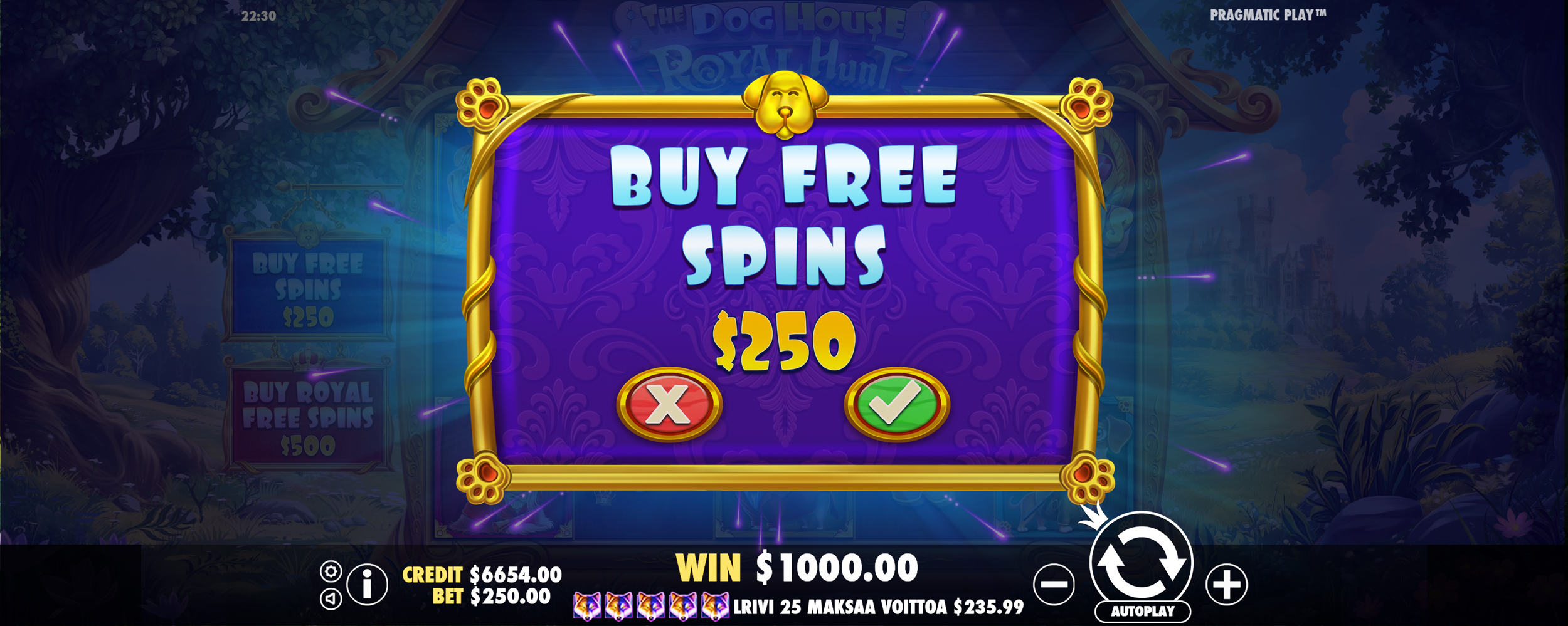 The Dog House - Royal Hunt - Buy bonus 2