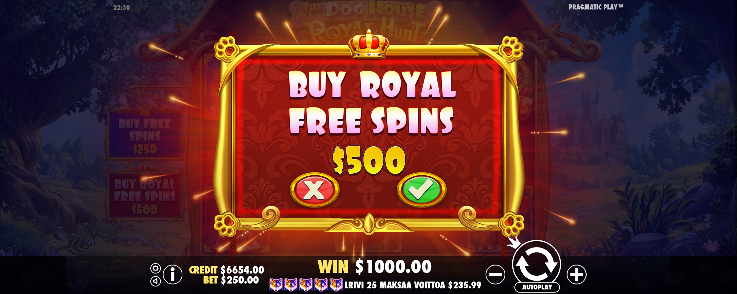 The Dog House - Royal Hunt - Buy bonus 4