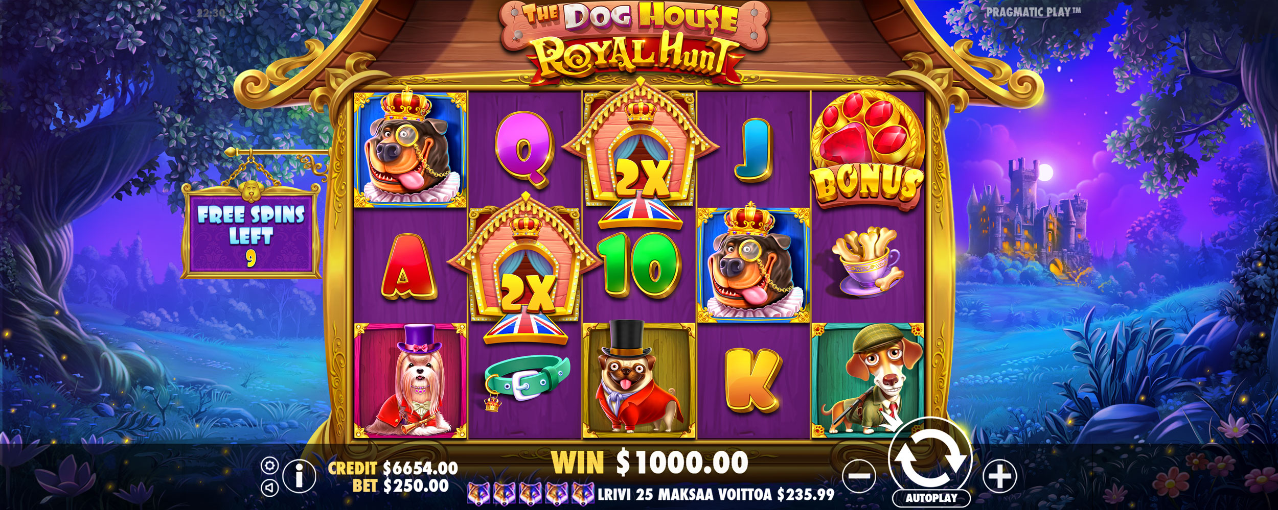 The Dog House - Royal Hunt - Free spins 4