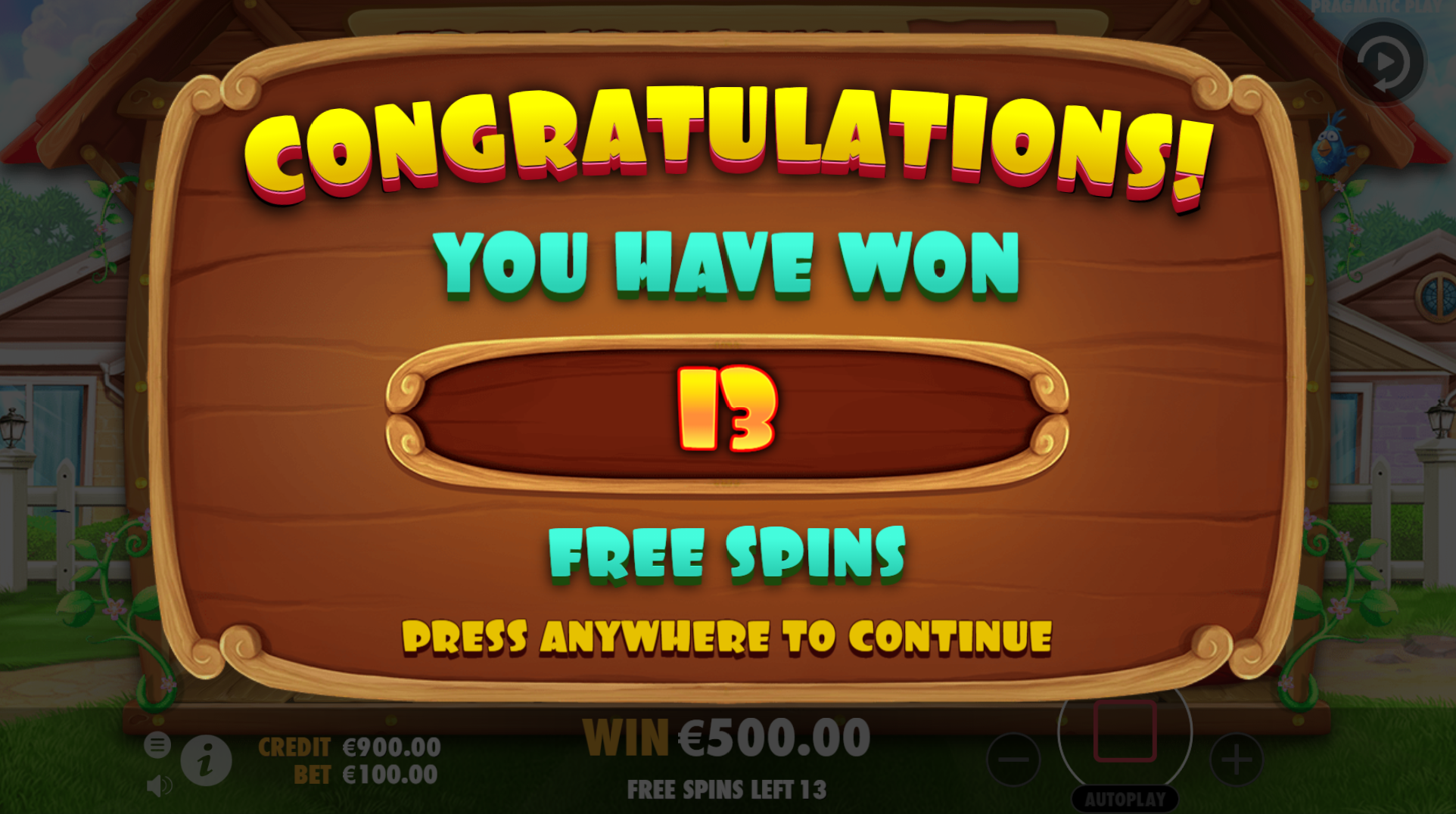 The Dog House - Free spins 10