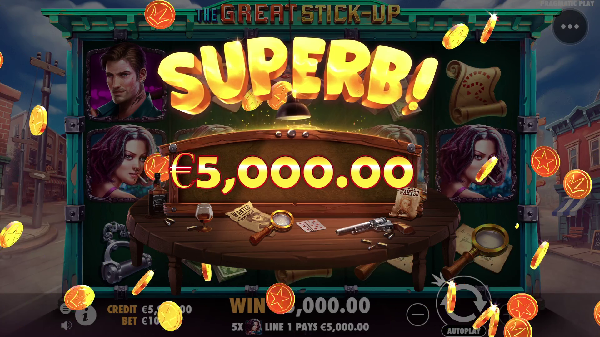 The Great Stick-Up - Big win 1