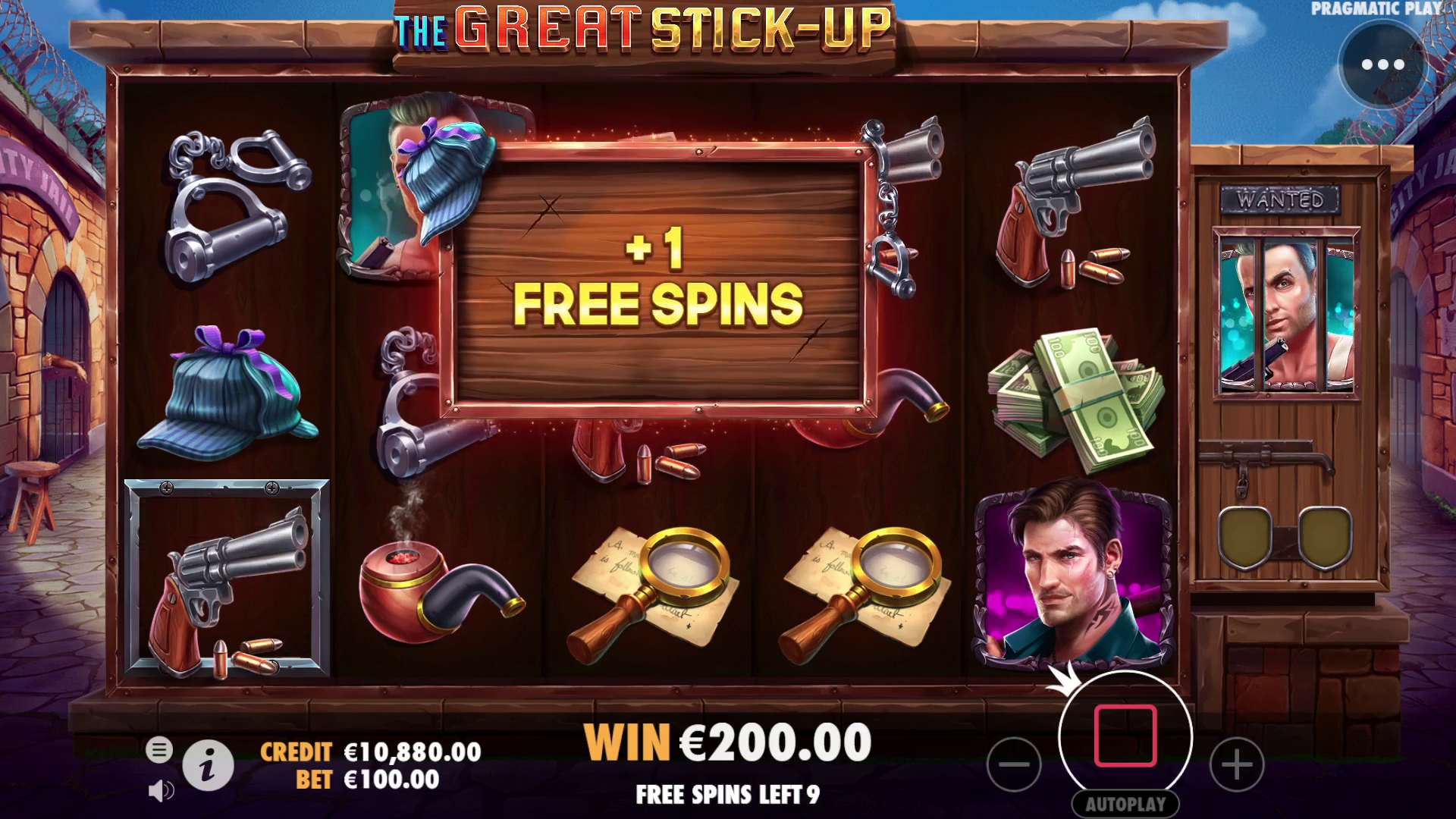 The Great Stick-Up - Free spins 2