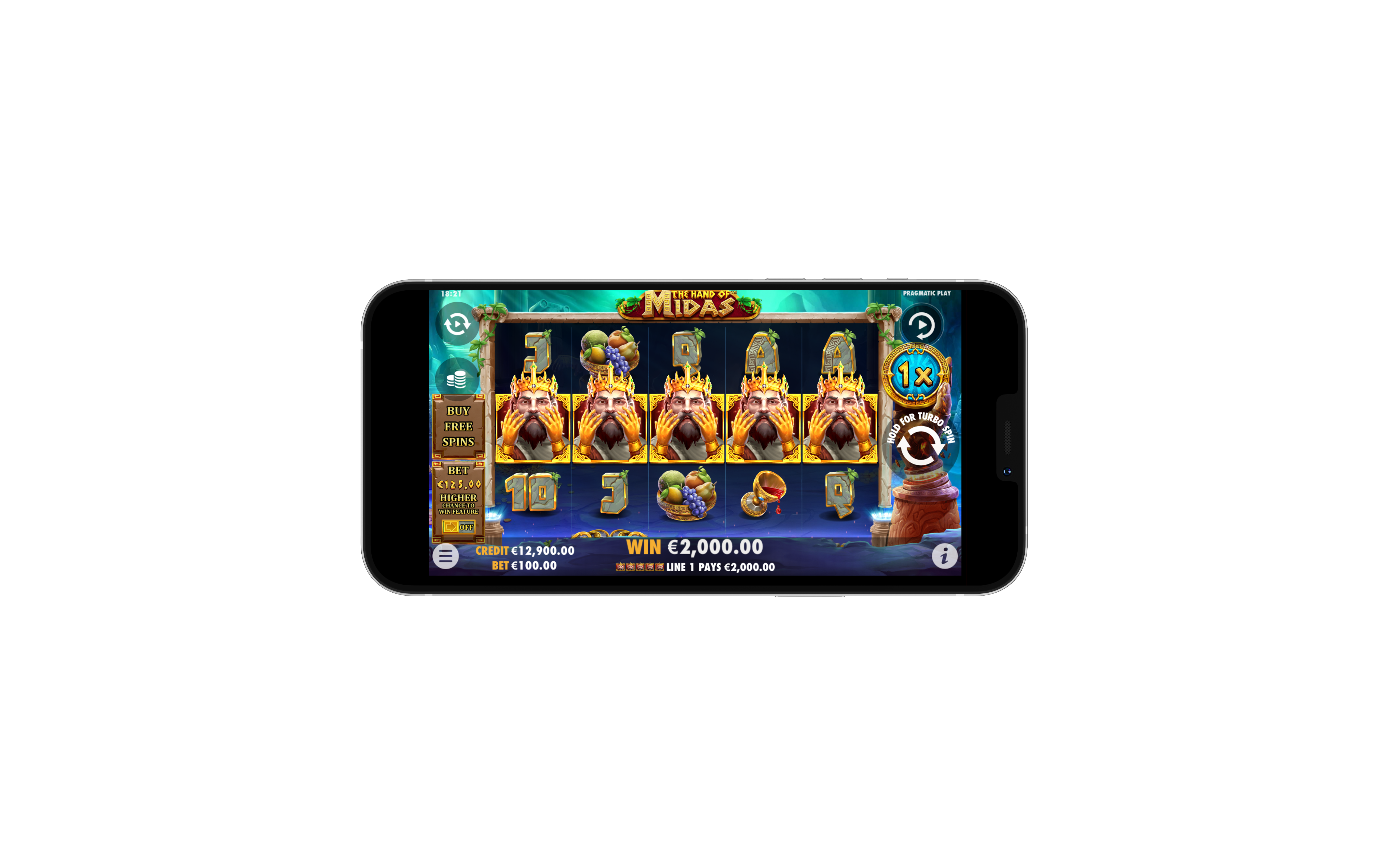The Hand of Midas - Big win 5