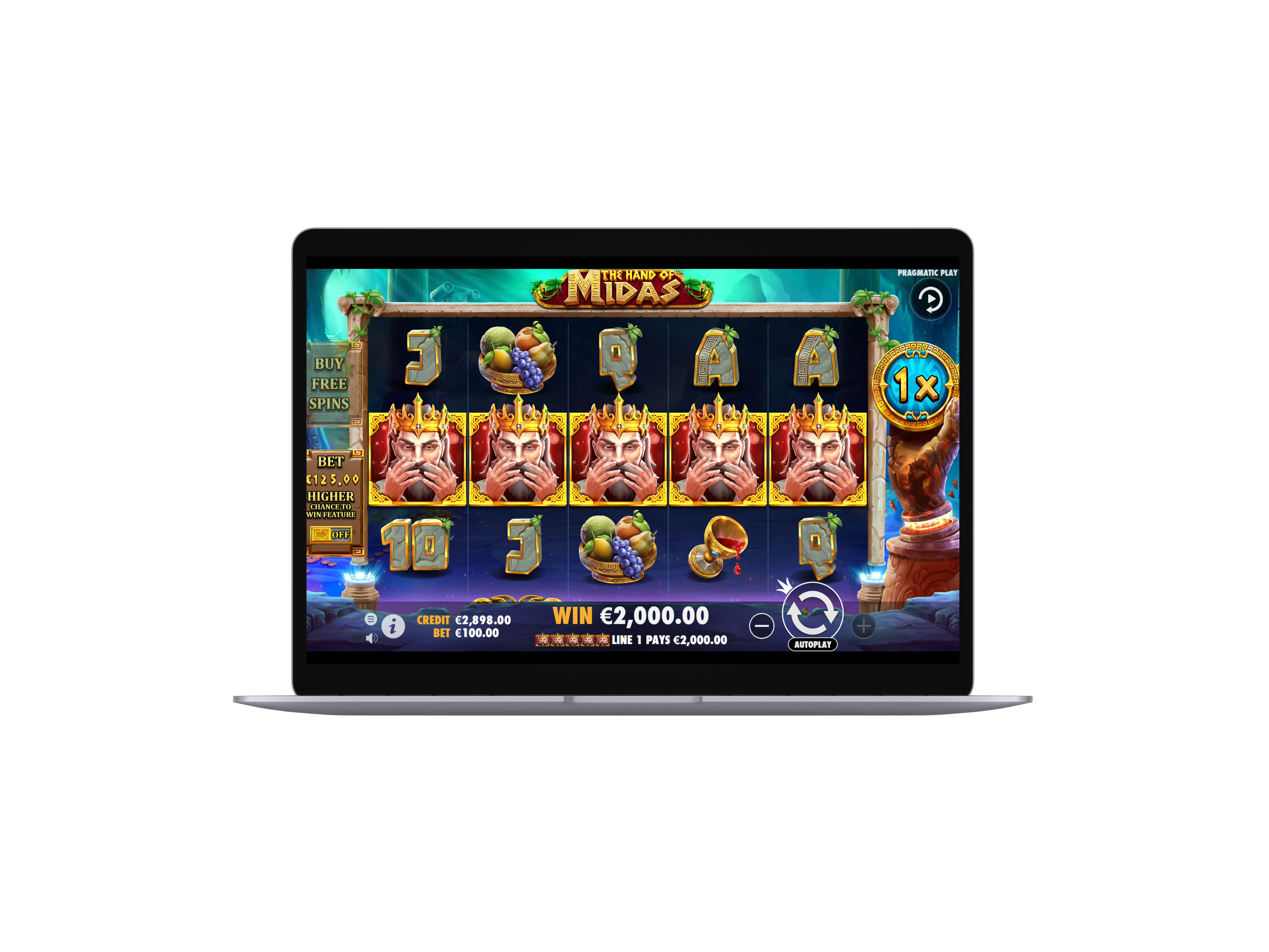 The Hand of Midas - Big win 7