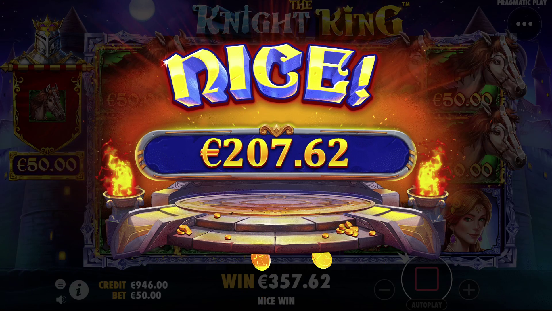 The Knight King - Big win 1