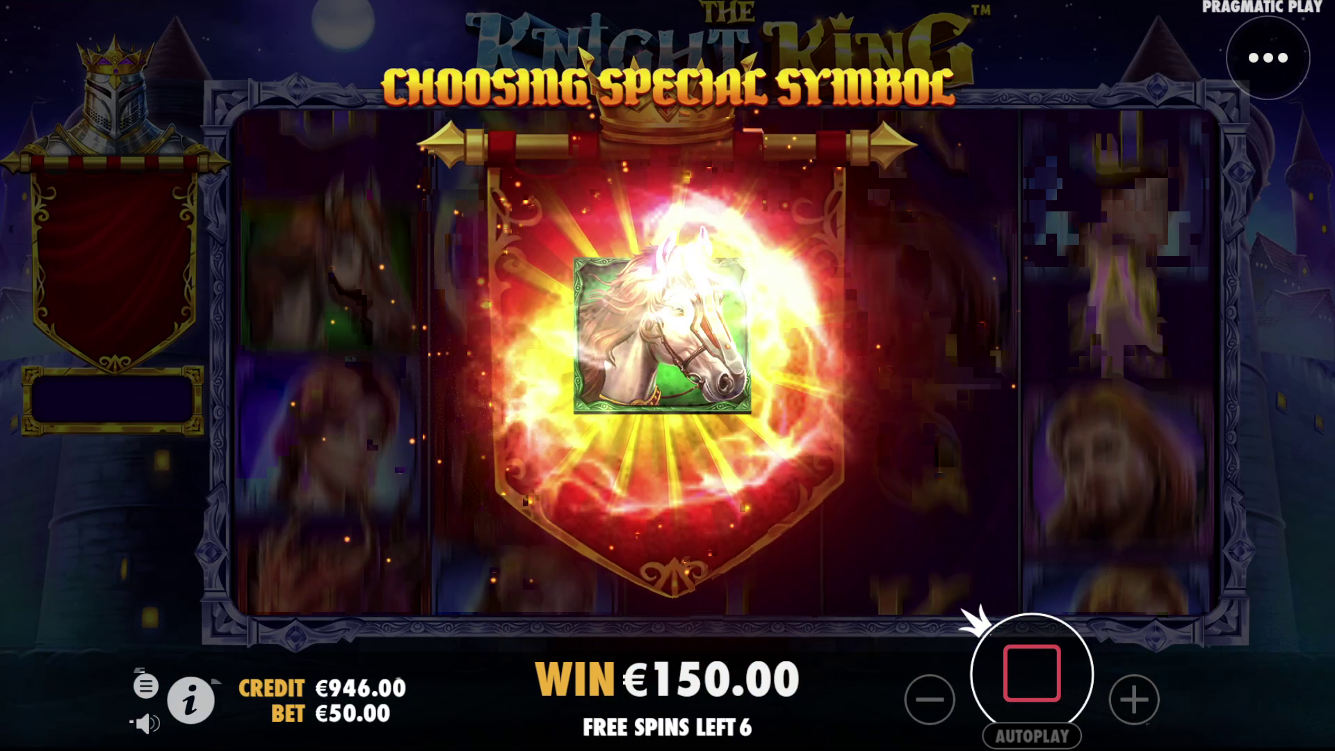 The Knight King - Free spins 1
