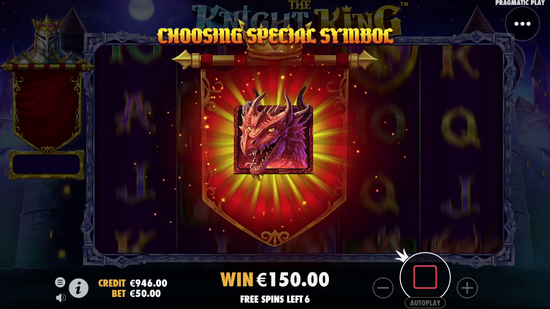 The Knight King - Free spins 4