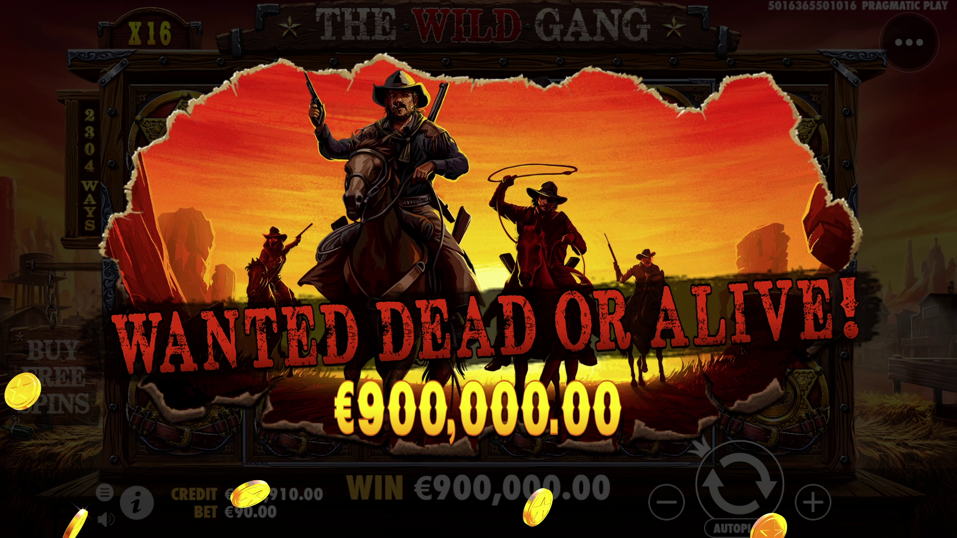 The Wild Gang - Big win