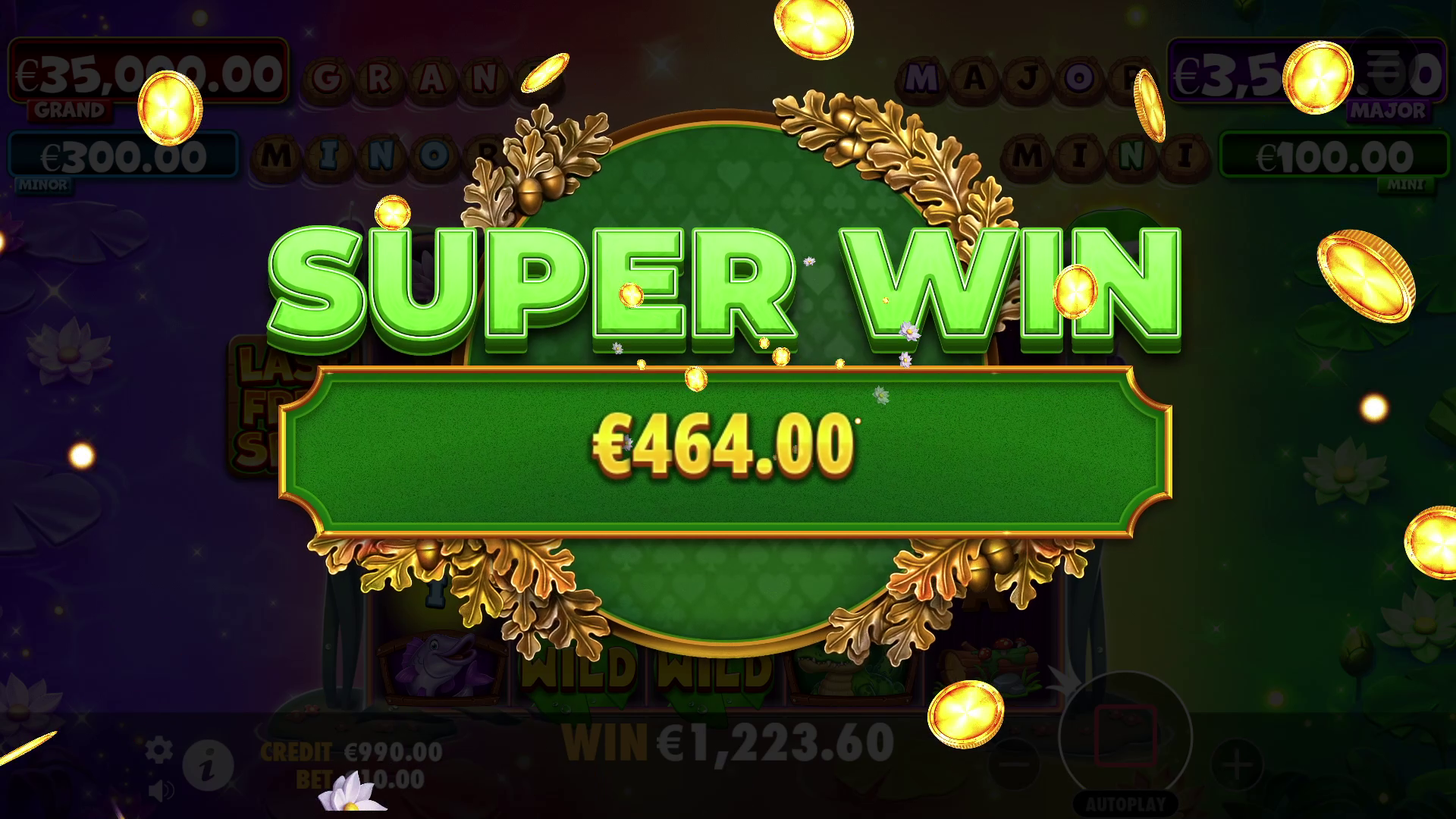 Tiny Toads - Big win 13
