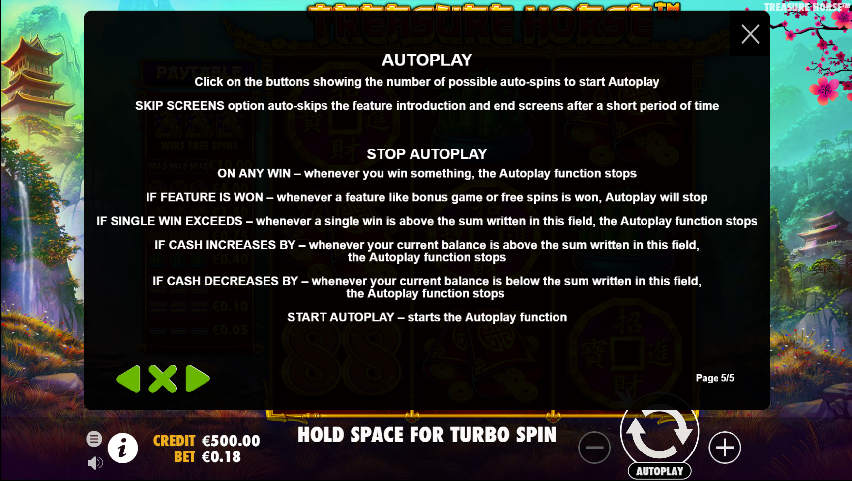 Treasure Horse - Game rules 3