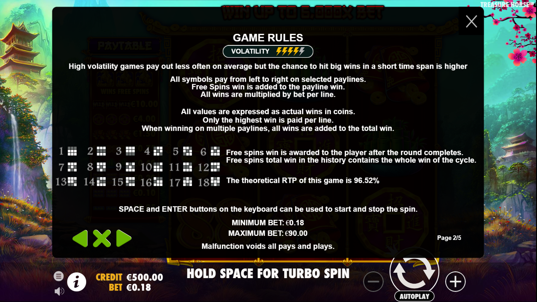 Treasure Horse - Game rules 5