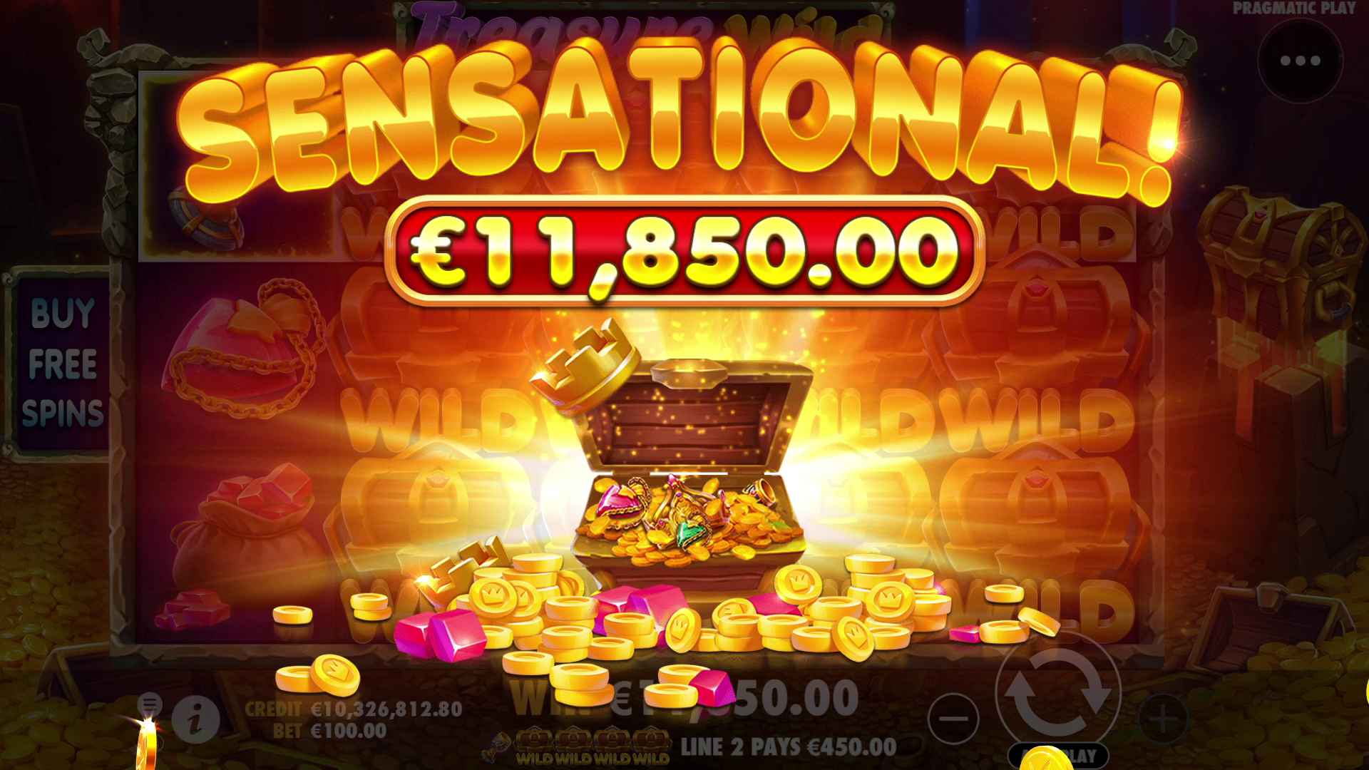 Treasure Wild - Big win 2