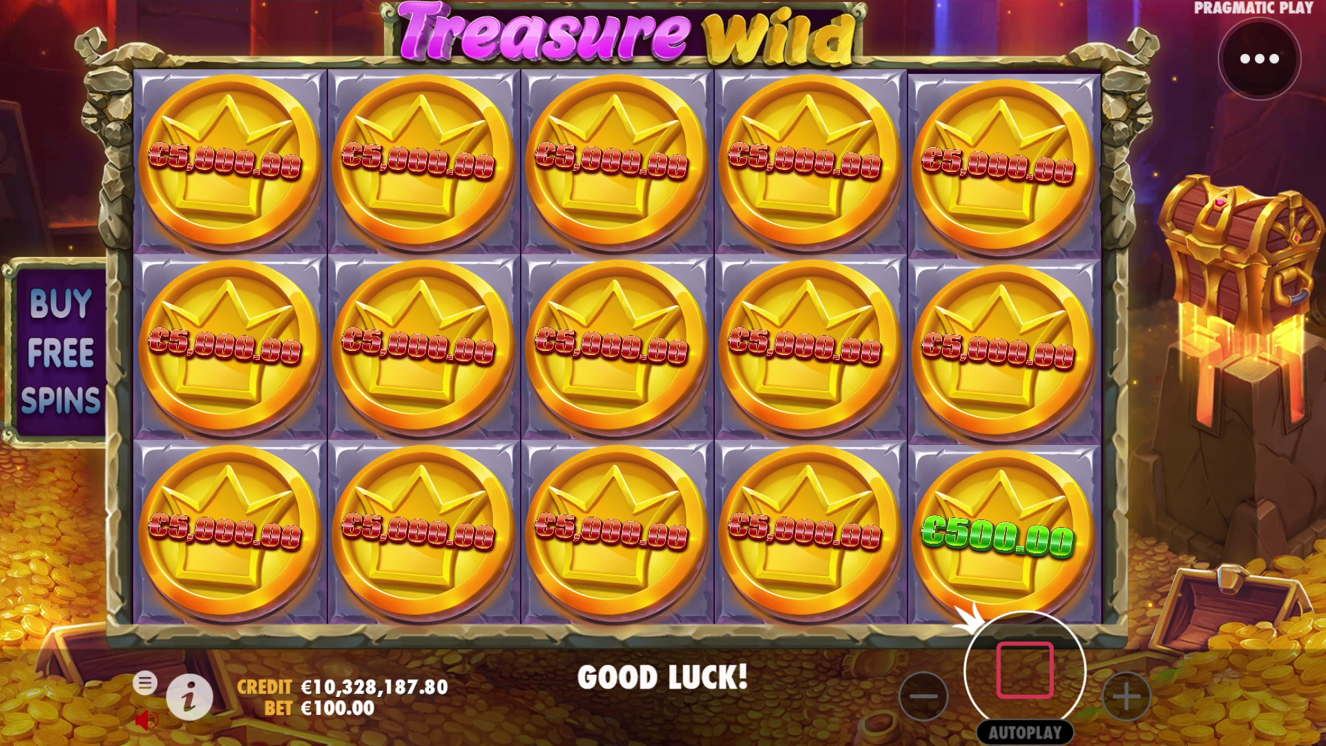 Treasure Wild - Big win 3
