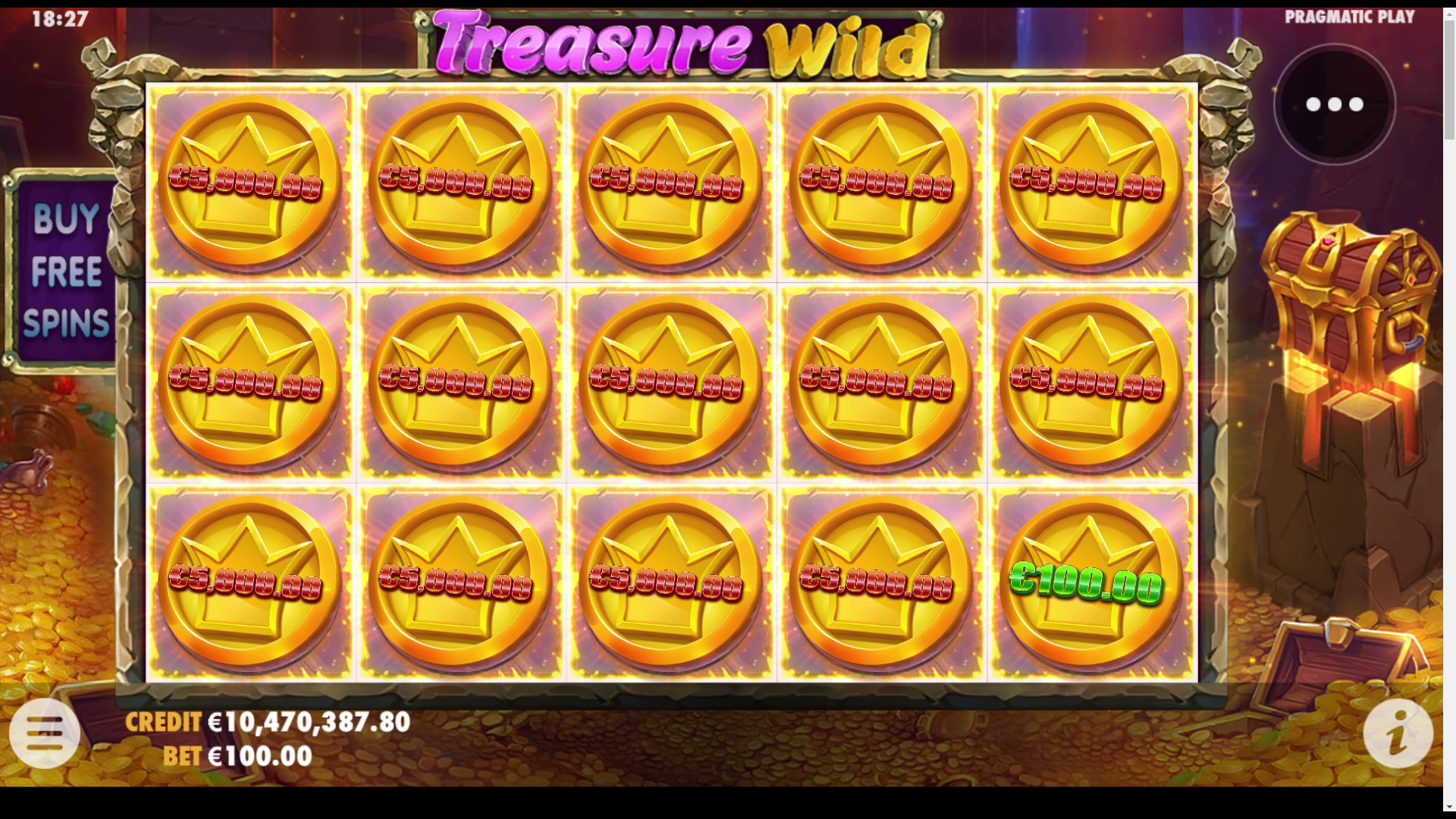 Treasure Wild - Big win 5