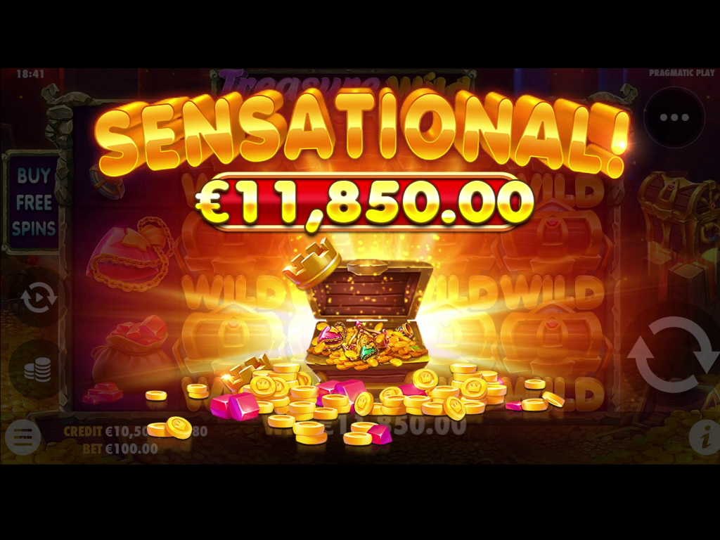 Treasure Wild - Big win 10