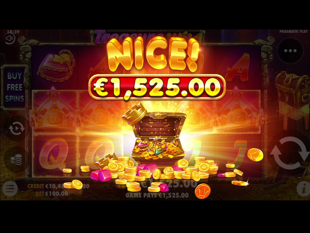 Treasure Wild - Big win 11