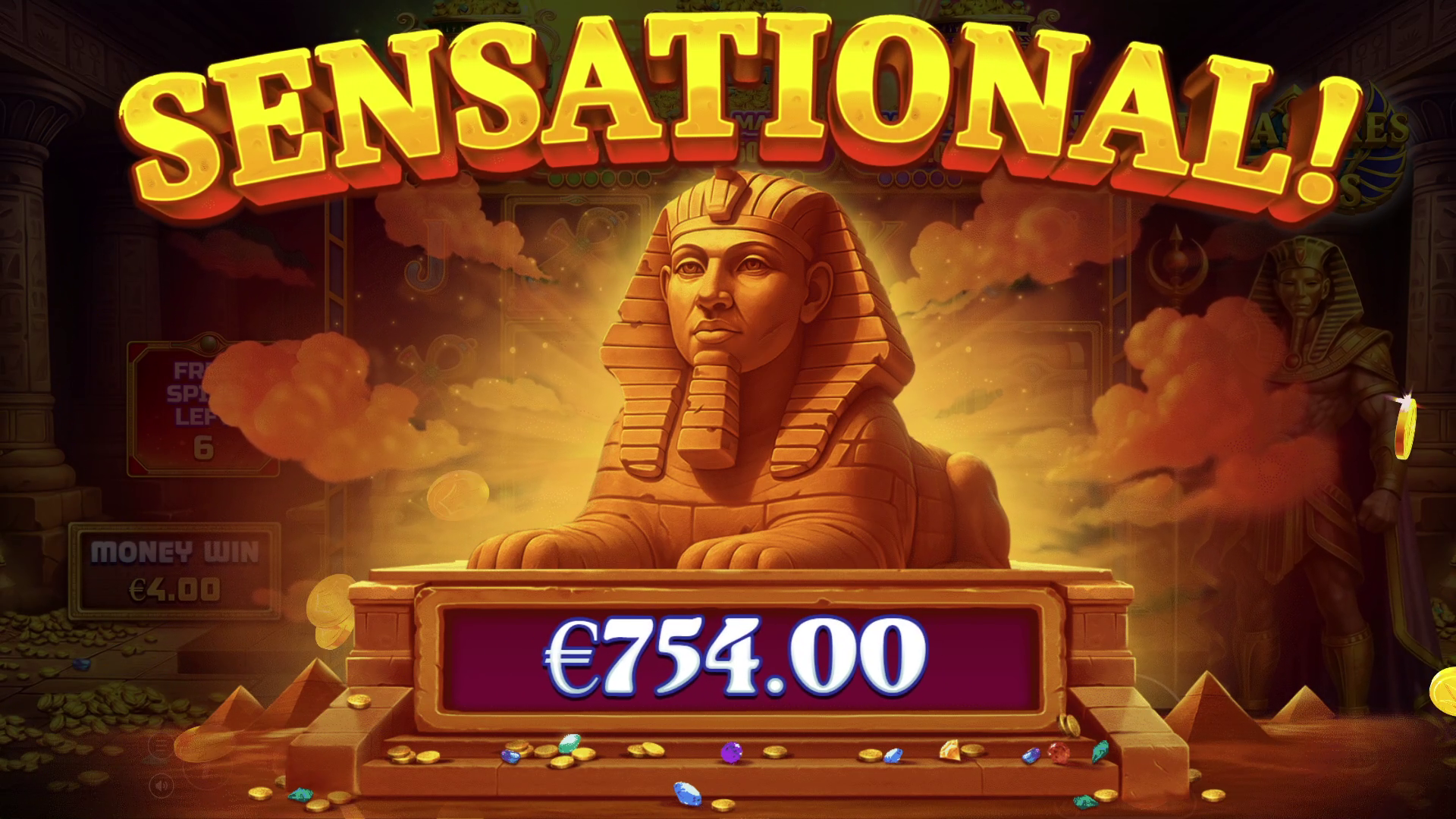Treasures of Osiris - Big win 1