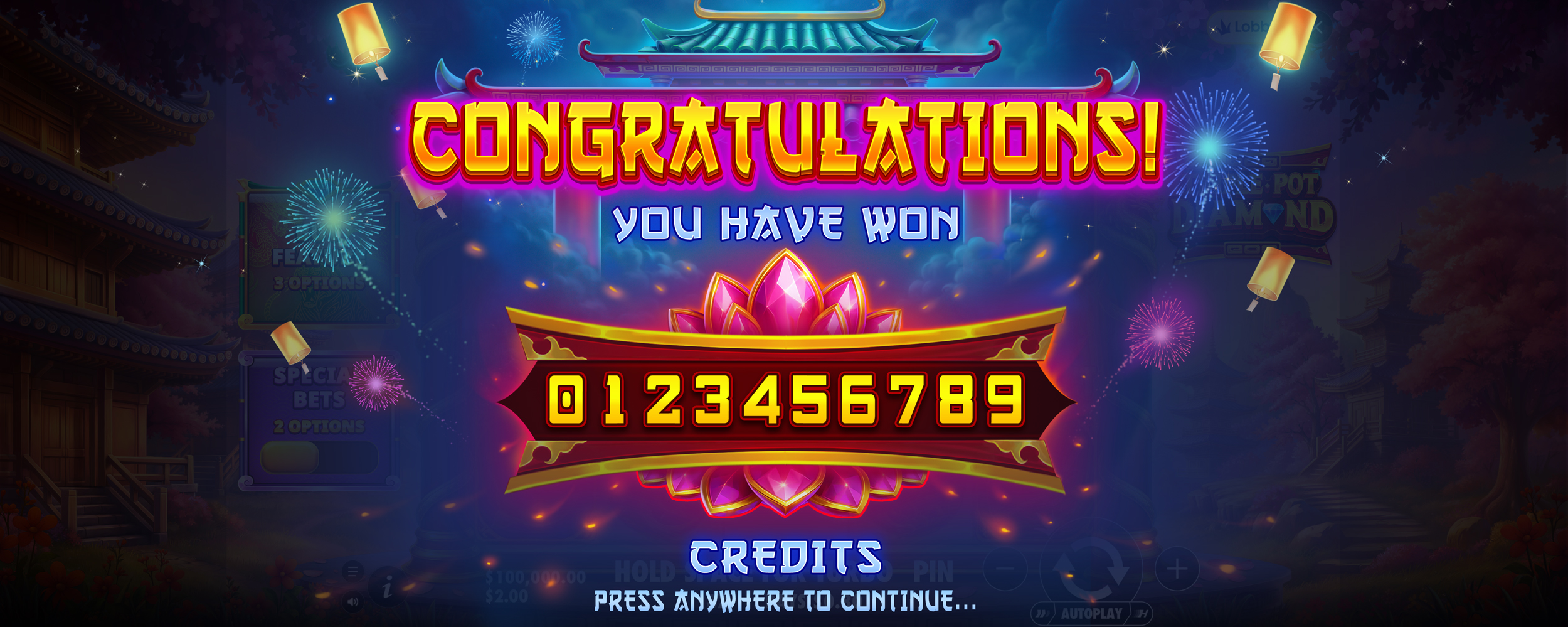 Triple Pot Diamond - Banner