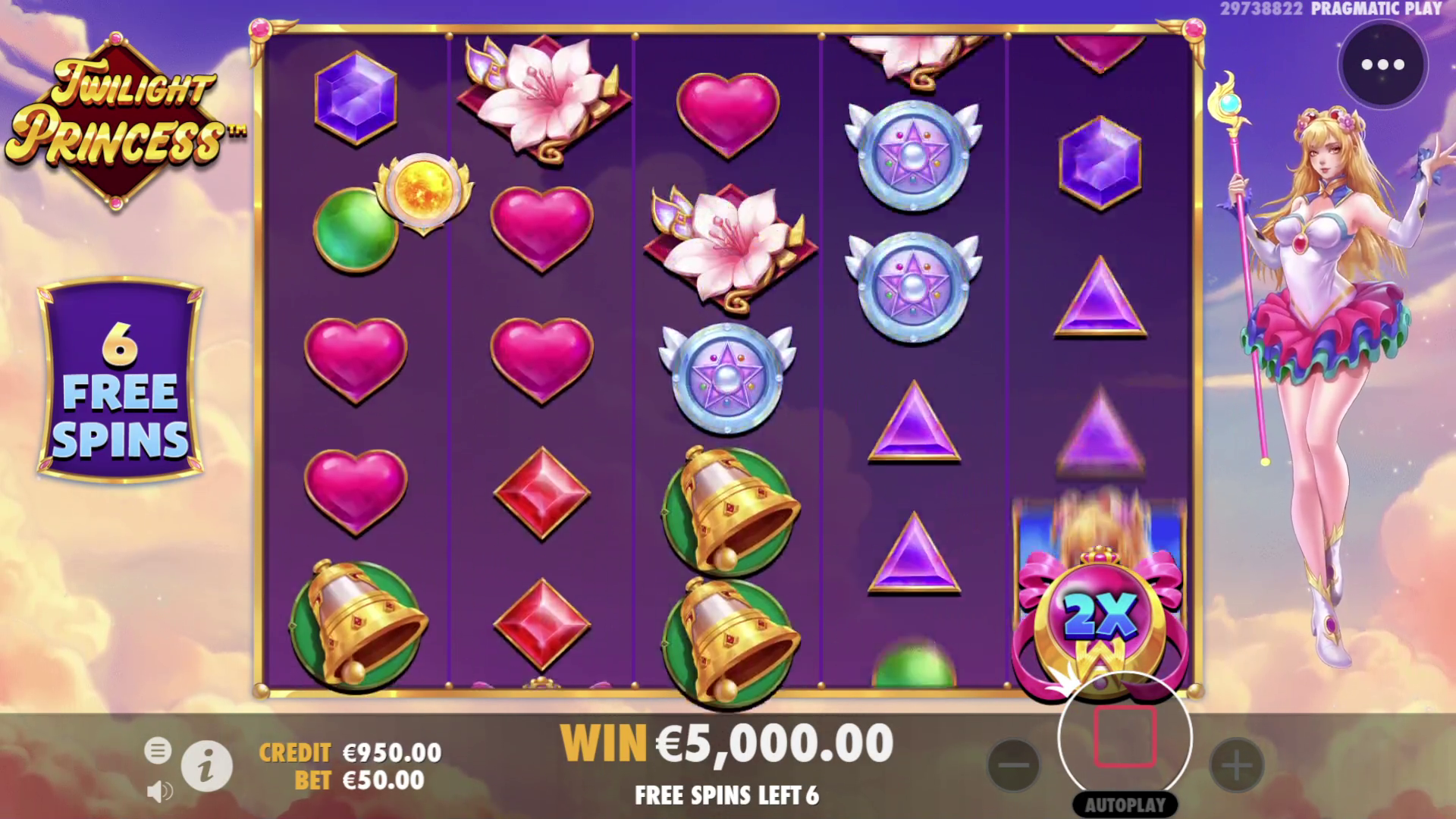 Twilight Princess - Free spins