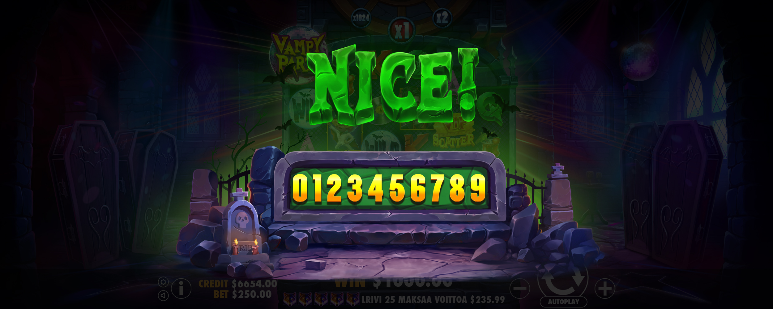 Vampy Party - Big win 1