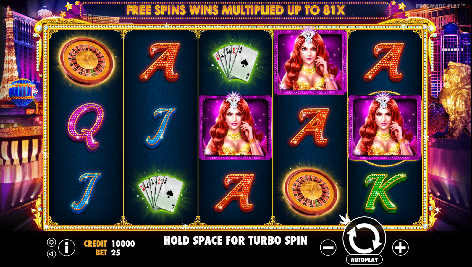 Vegas Nights - Free spins 5