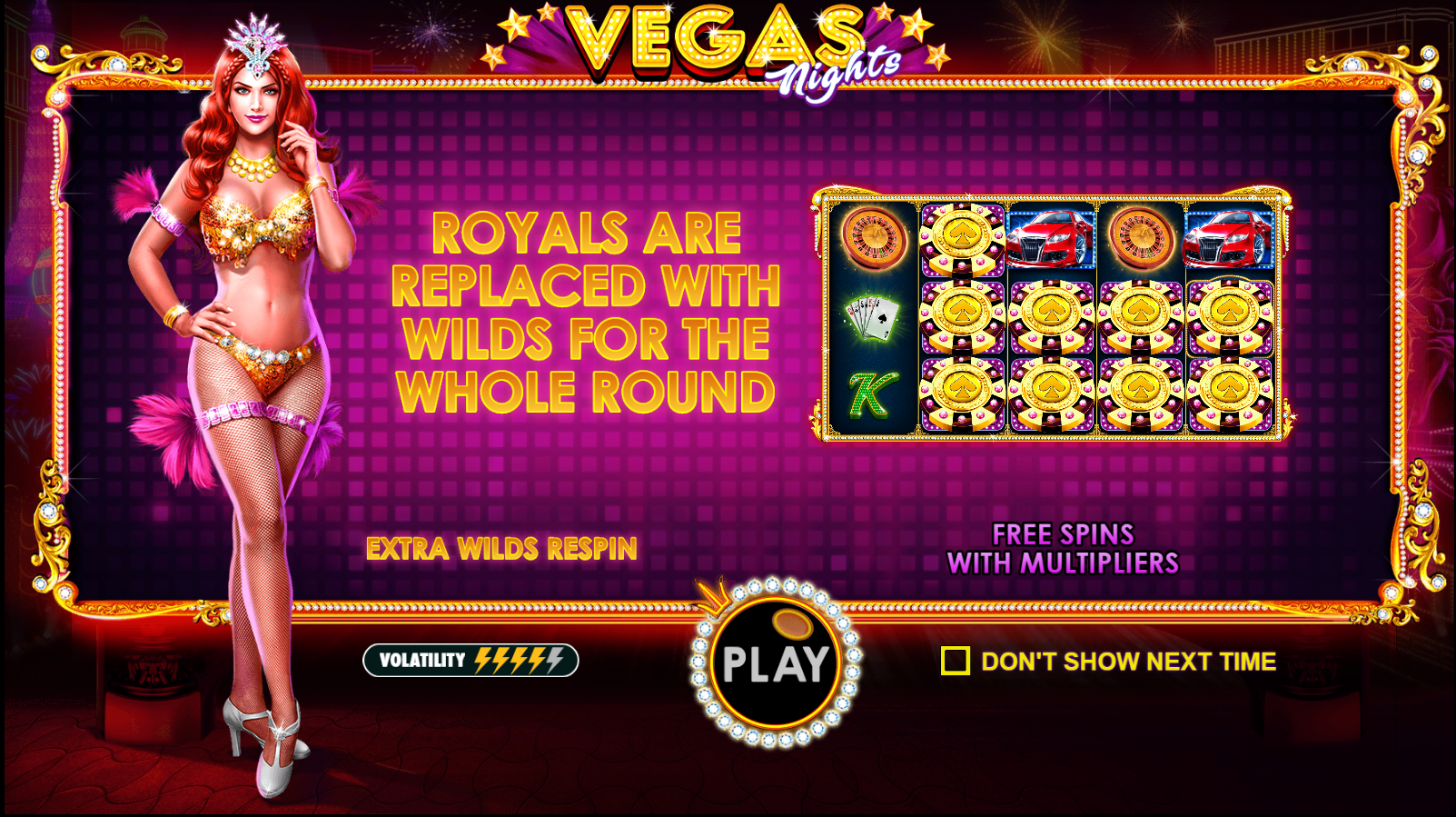 Vegas Nights - Free spins 8