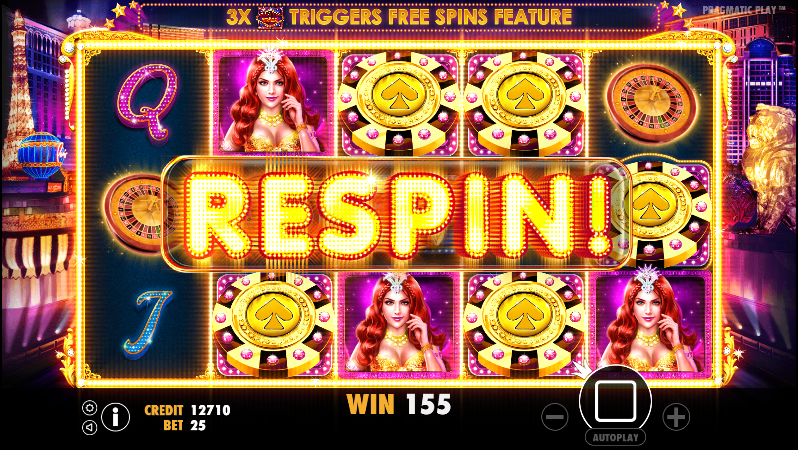 Vegas Nights - Free spins 10