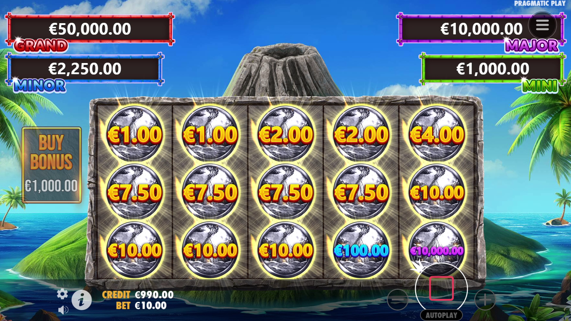 Volcano Goddess - Buy bonus 4