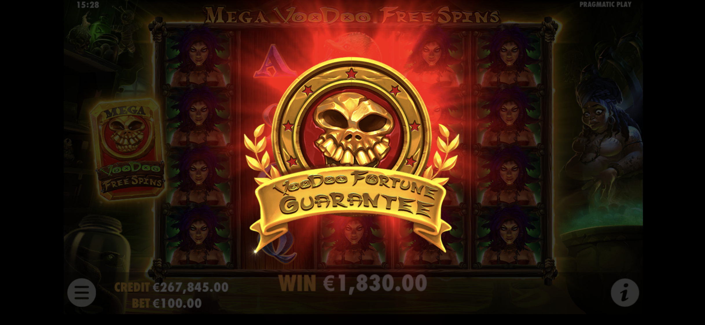 Voodoo Magic - Free spins 1