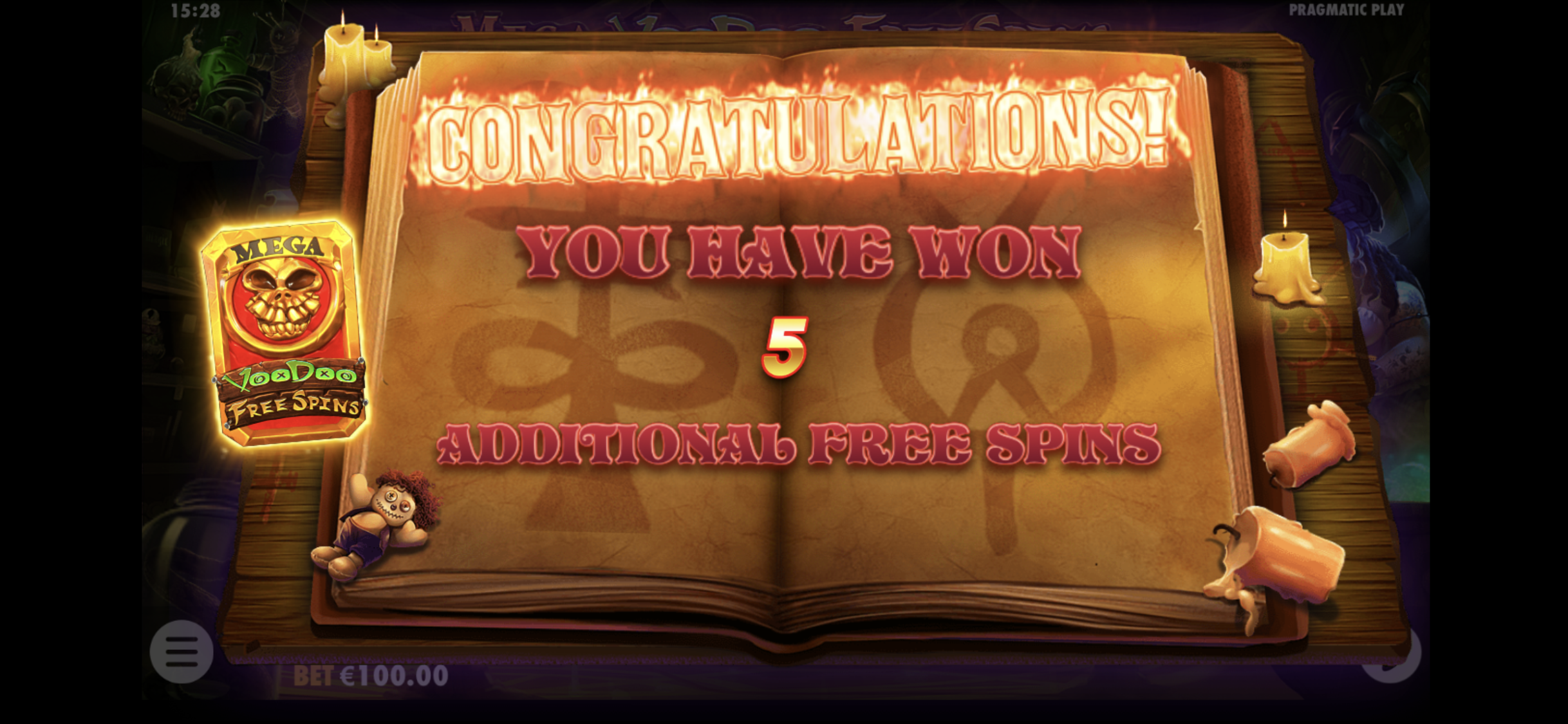 Voodoo Magic - Free spins 2