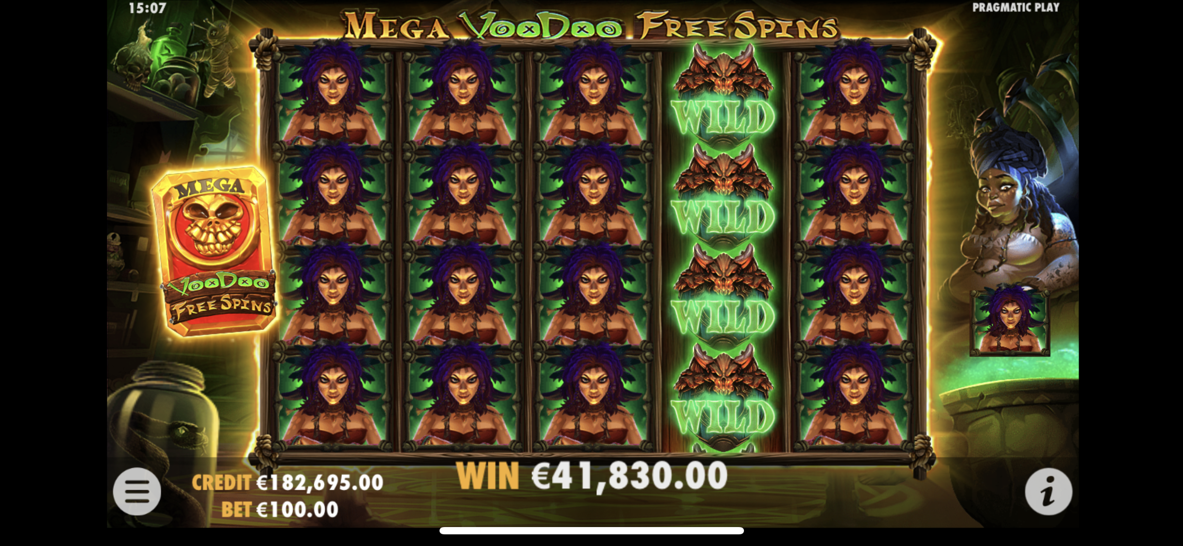 Voodoo Magic - Free spins 3