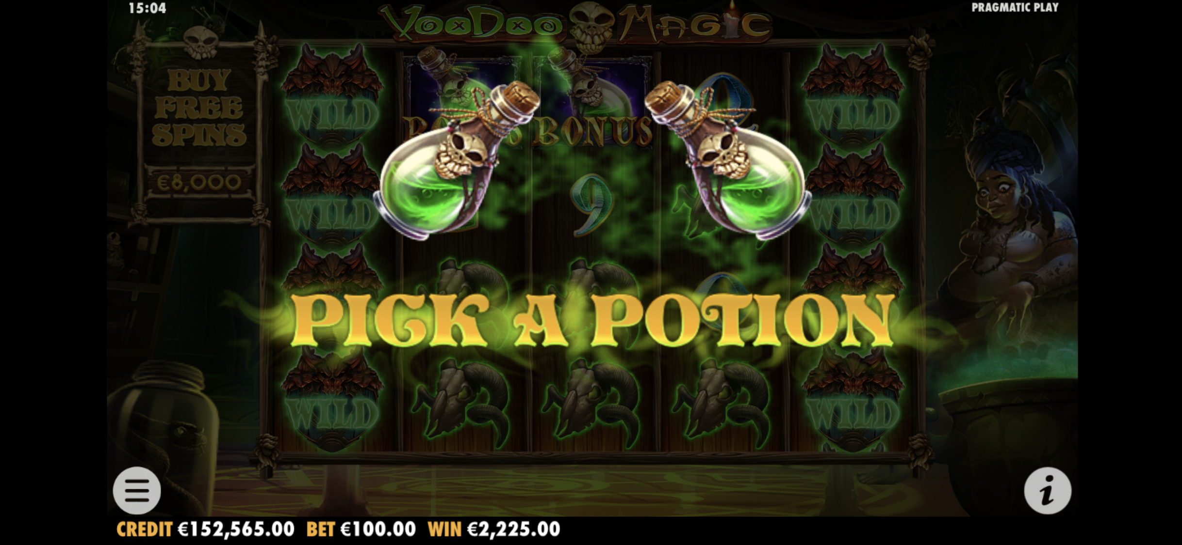 Voodoo Magic - Buy bonus 1