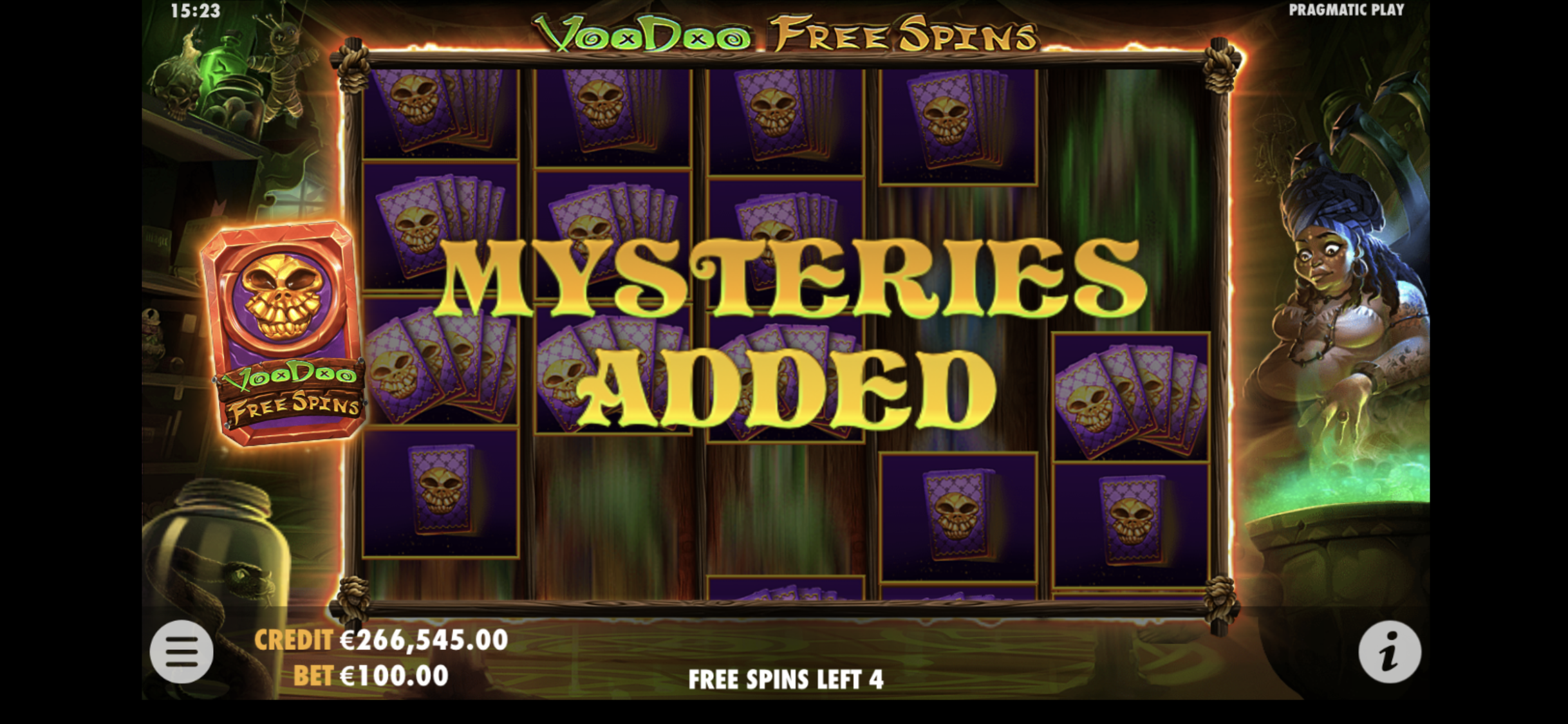 Voodoo Magic - Free spins 4