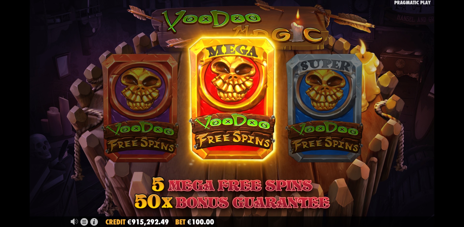 Voodoo Magic - Free spins 8
