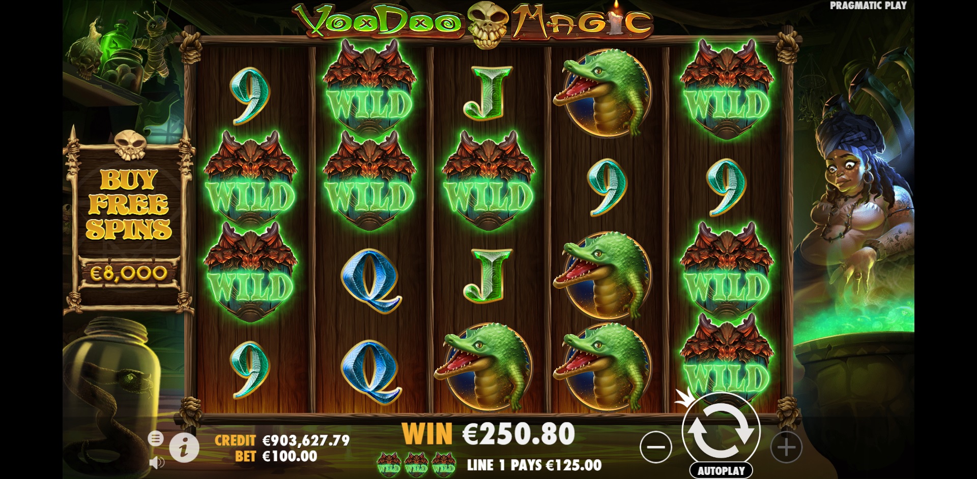 Voodoo Magic - Big win 2