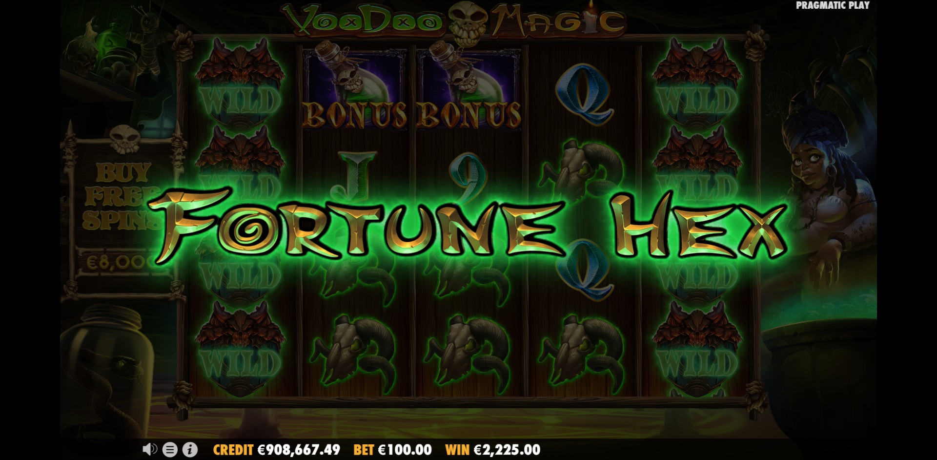 Voodoo Magic - Big win 4