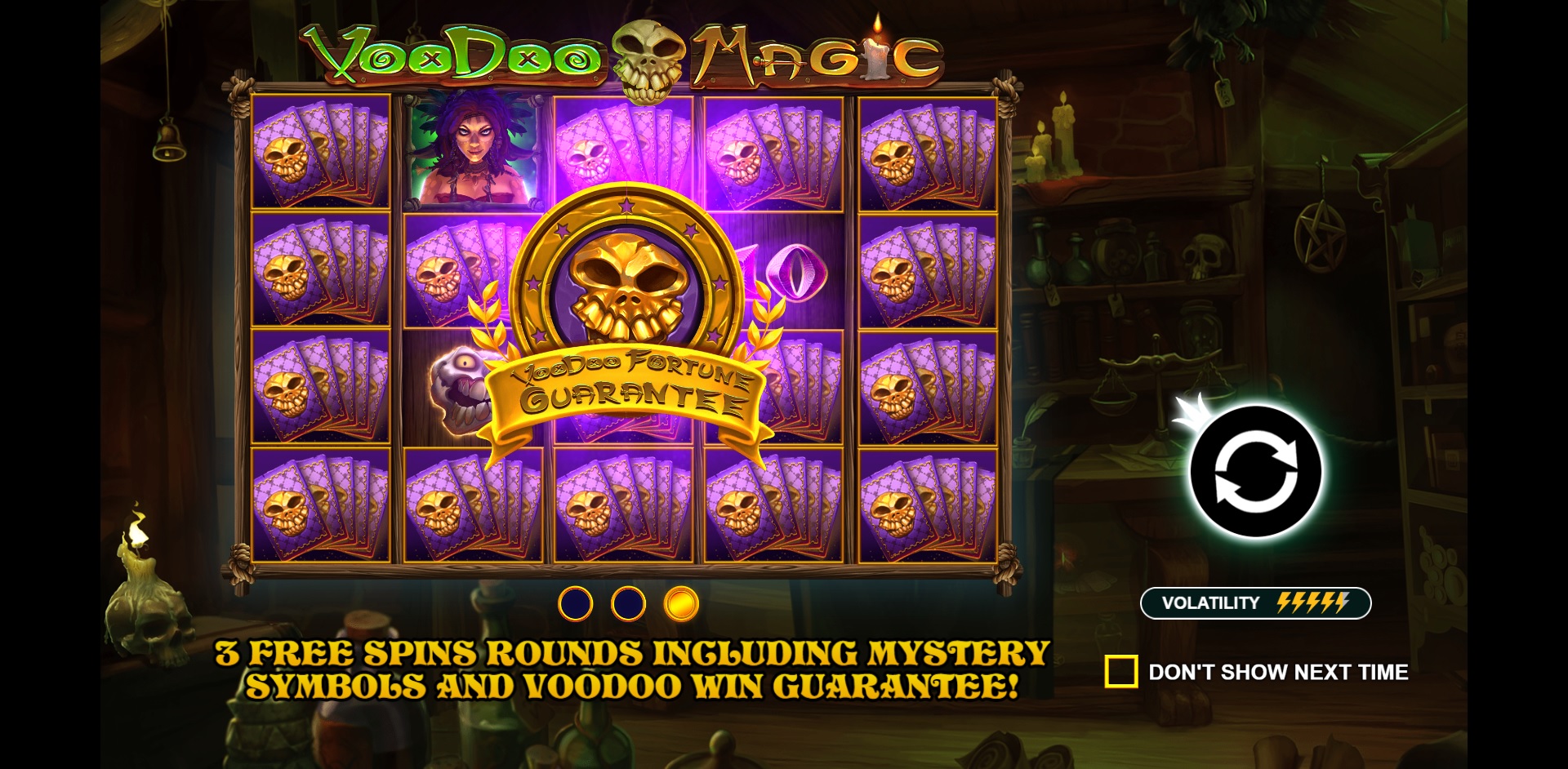Voodoo Magic - Free spins 13