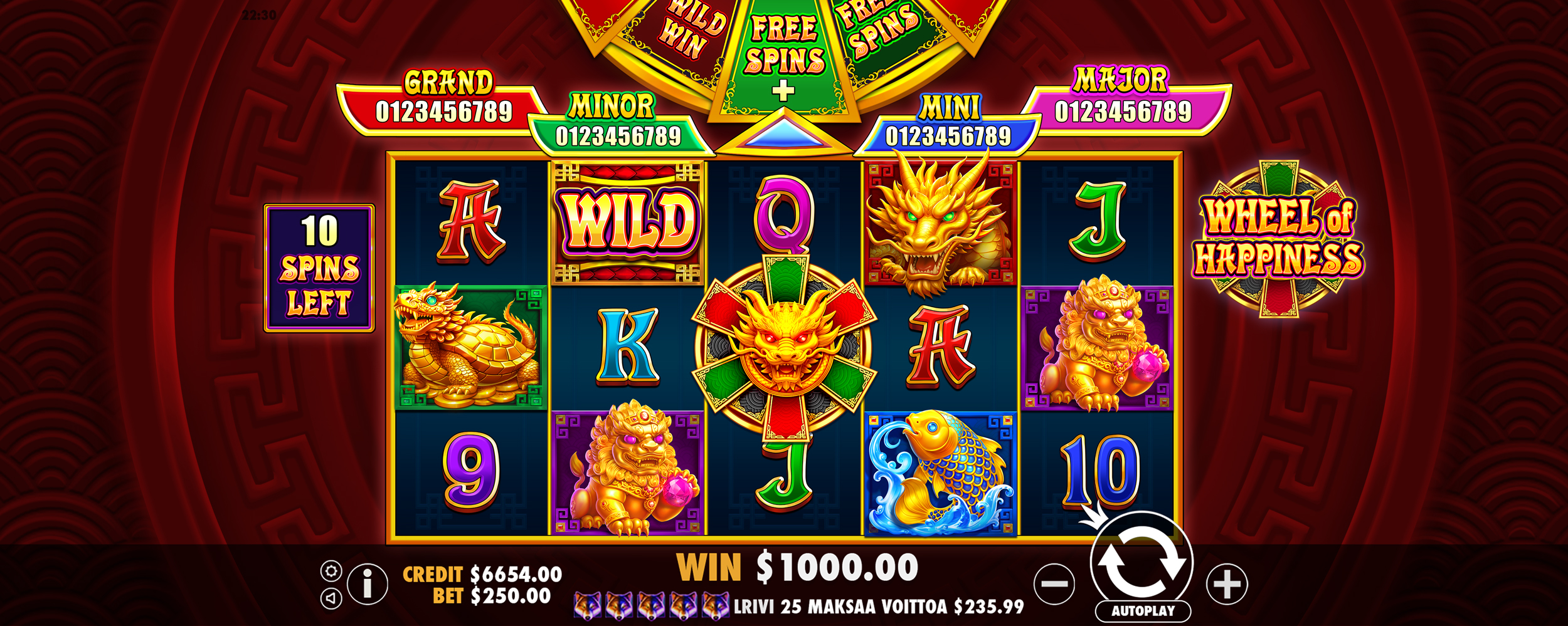Wheel of Happiness - Free spins 4