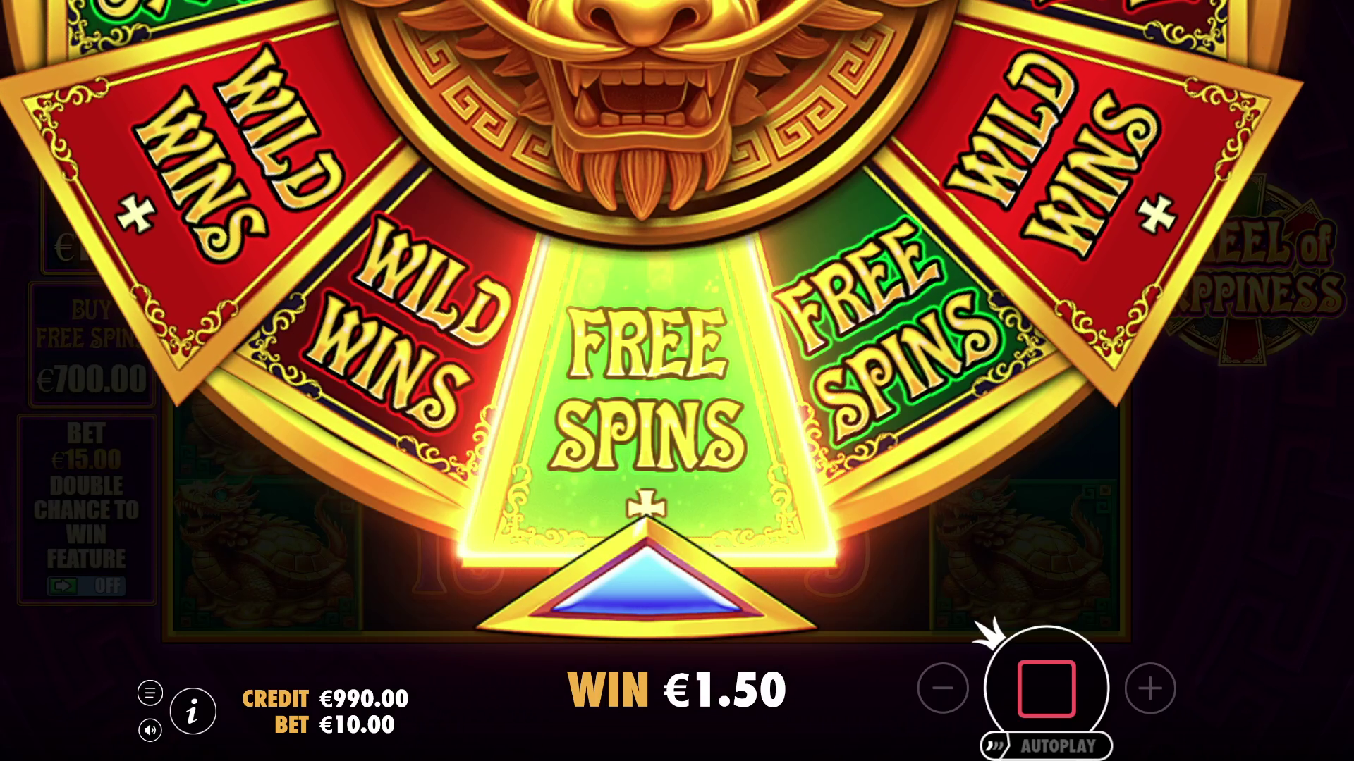Wheel of Happiness - Free spins 5
