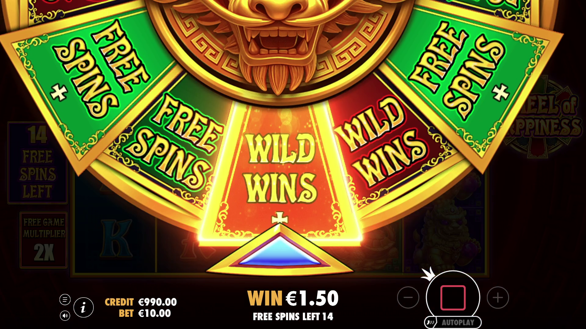 Wheel of Happiness - Free spins 6