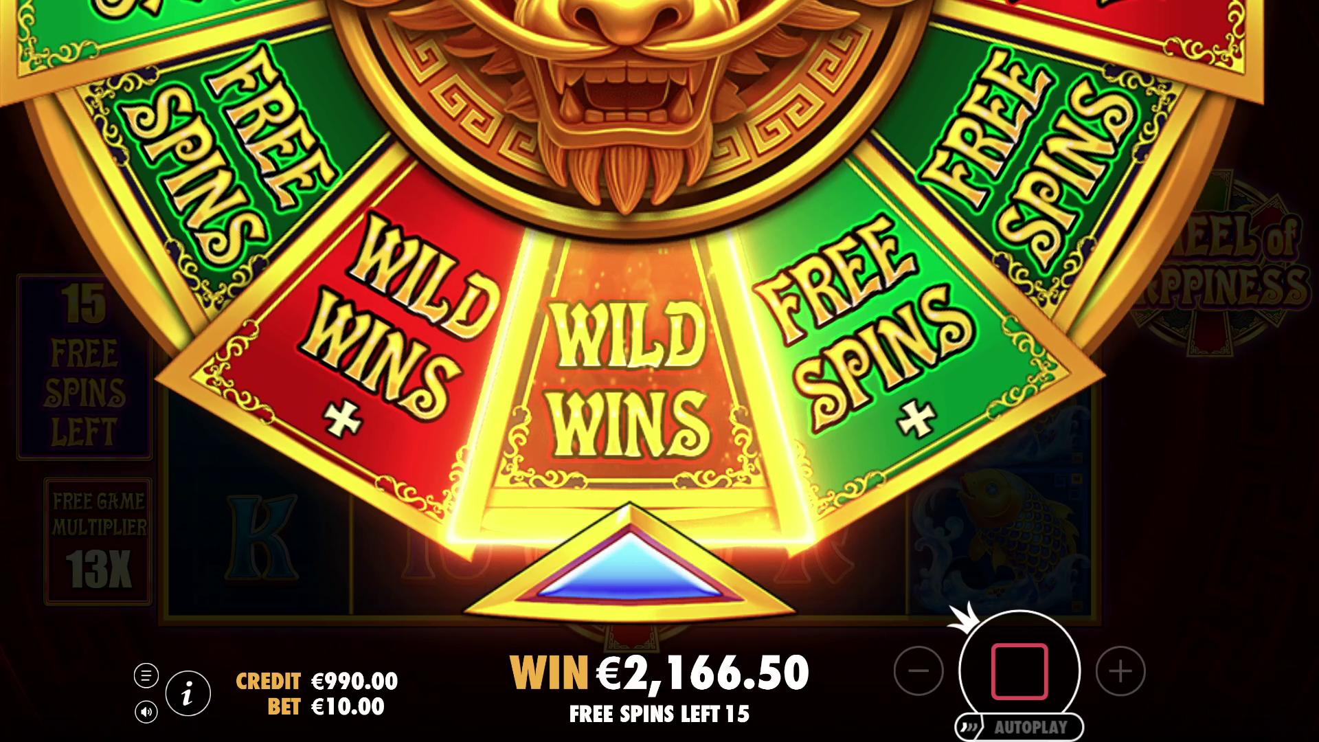 Wheel of Happiness - Free spins 7