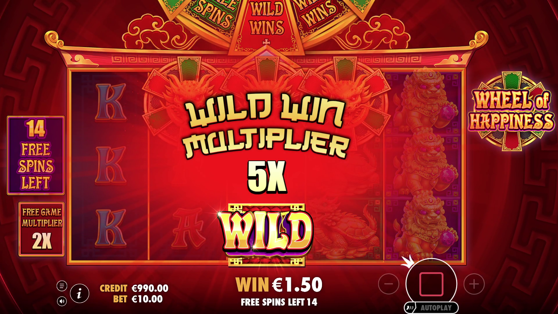 Wheel of Happiness - Big win 7