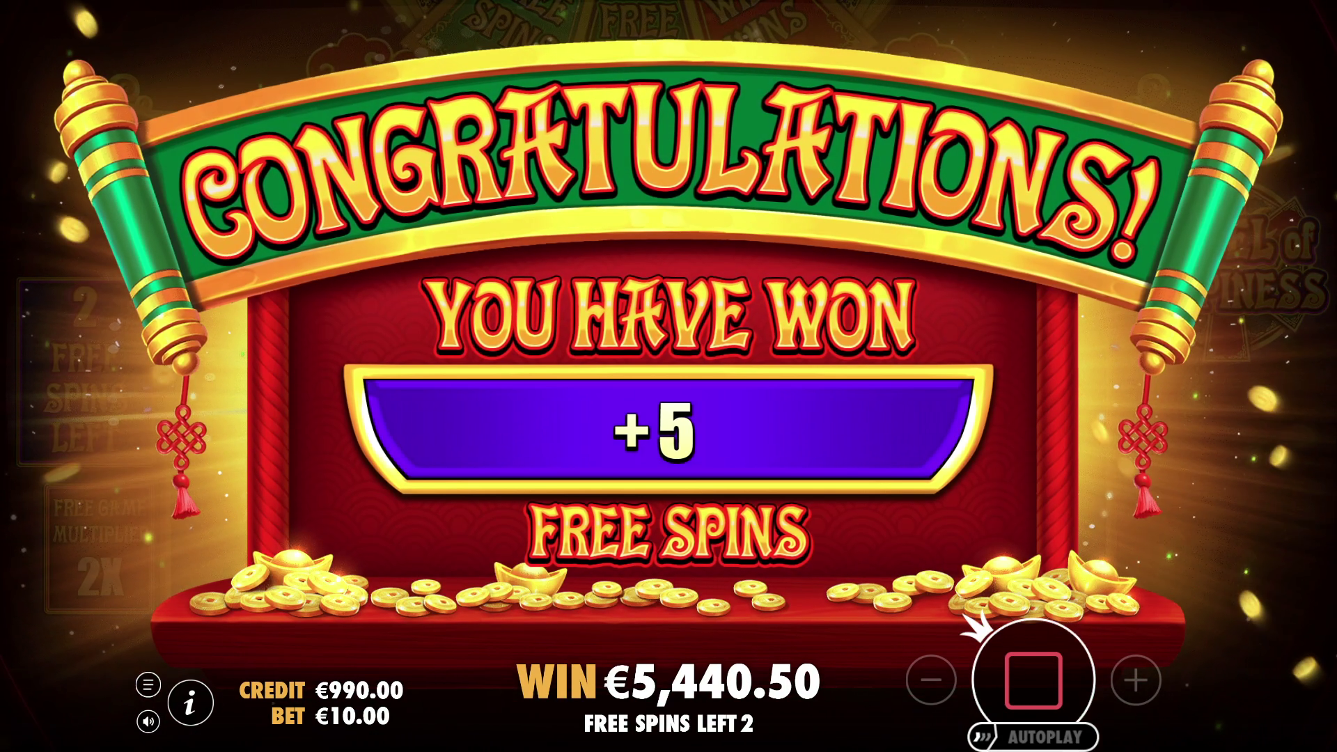 Wheel of Happiness - Free spins 9