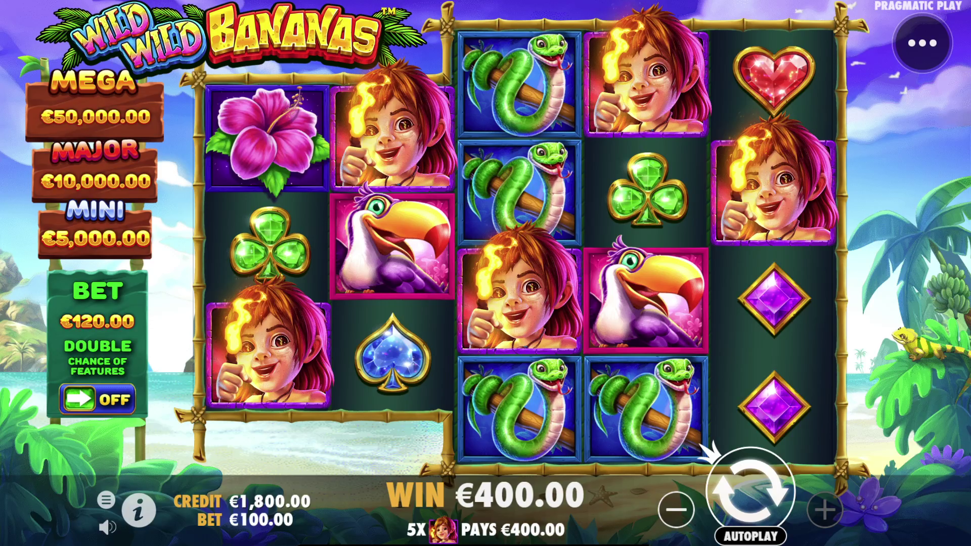 Wild Wild Bananas - Big win 2