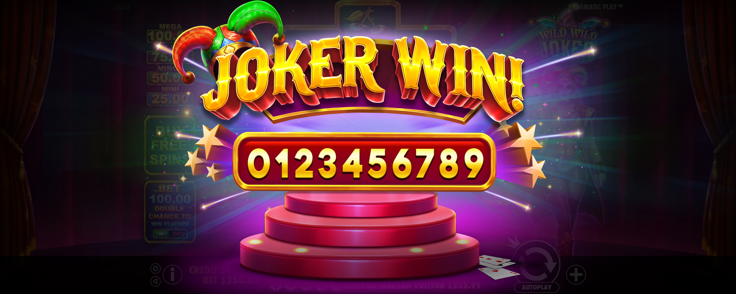 Wild Wild Joker - Big win 5