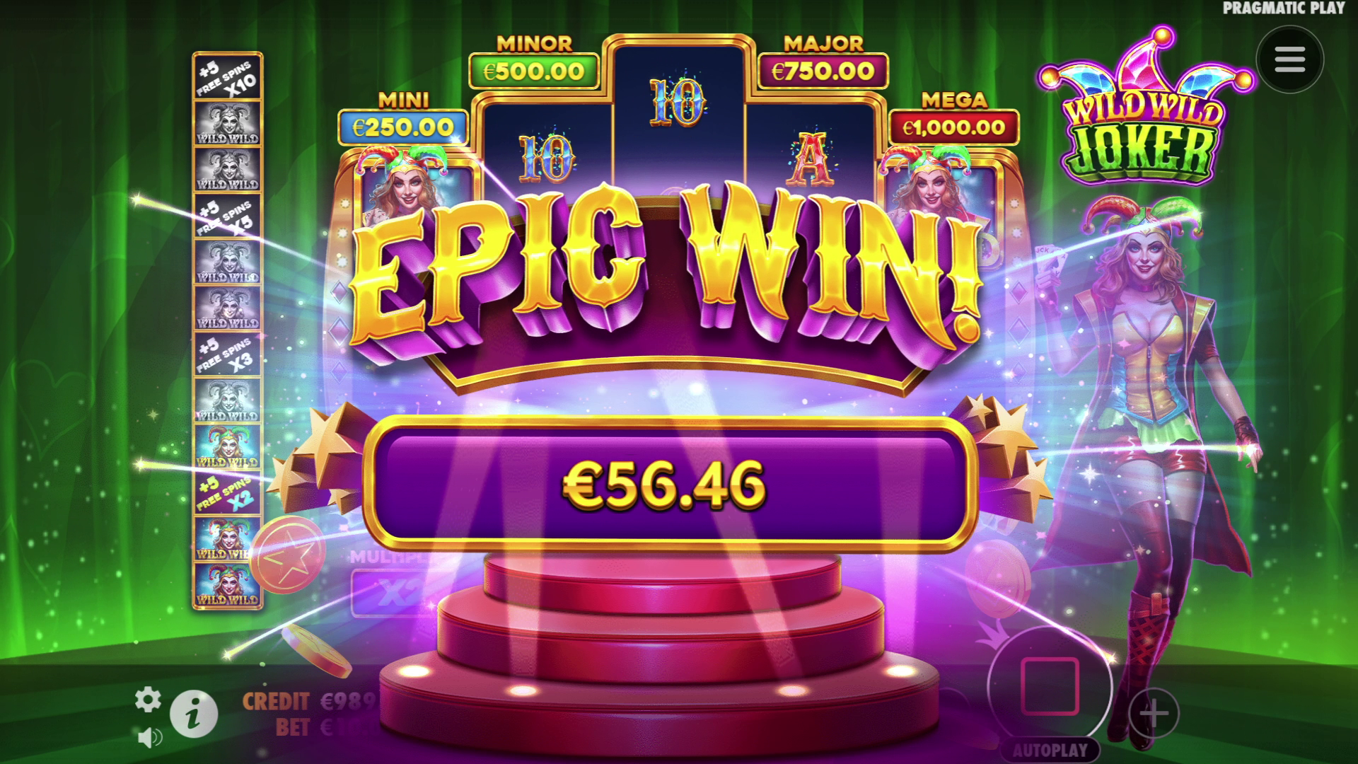 Wild Wild Joker - Big win 6